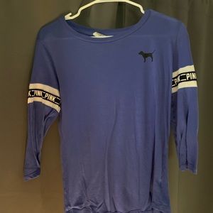 VS PINK half sleeve tee